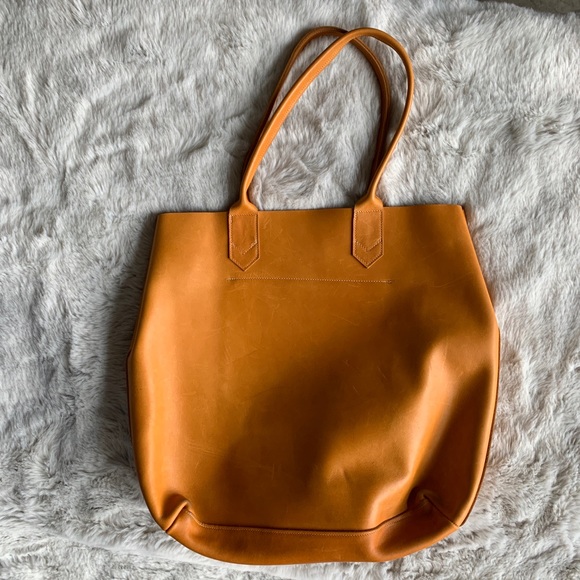 Genuine Leather Tote - Picture 2 of 6